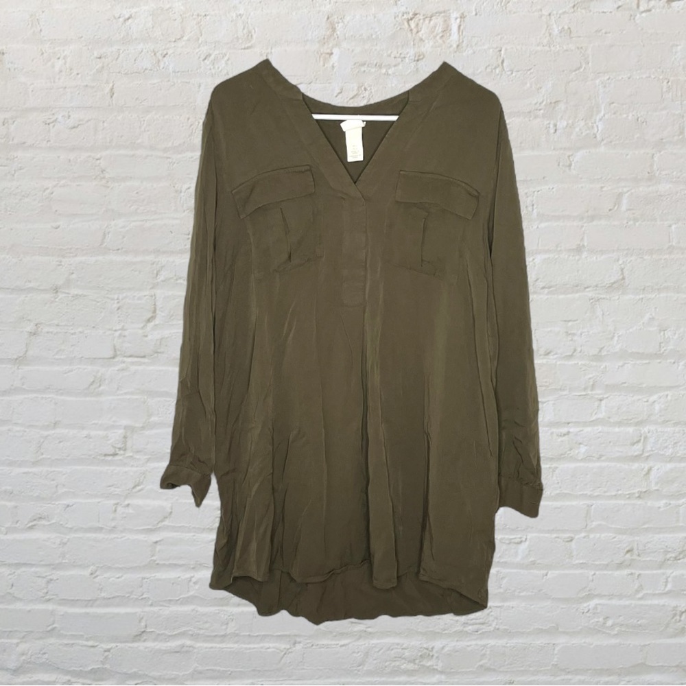 H&M Oversized Pocket Blouse​